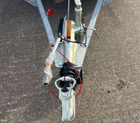 apache road trailer braked tow hitch